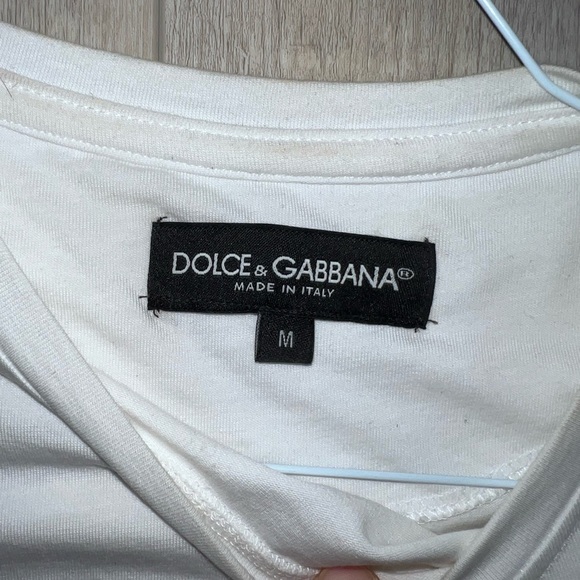 Men’s Dolce & Gabbana T Shirt Size Medium - Picture 4 of 5
